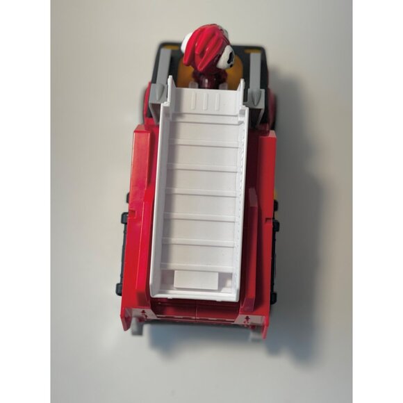 Paw Patrol The Mighty Movie Marshall Firetruck Vehicle Figure - Picture 5 of 8